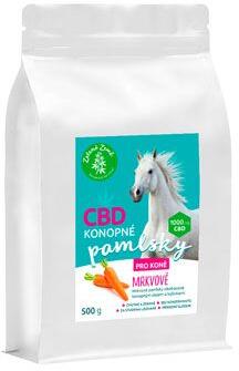 Zelená Země CBD pamlsky pro koně mrkvové 500g