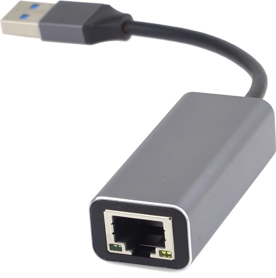 PREMIUMCORD adaptér USB3.0 -> LAN RJ45 ETHERNET 10/100/1000 MBIT Aluminium (kuethernet5)