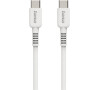 Hama Eco kabel USB-C 2.0 typ C-C 1 m, bílý