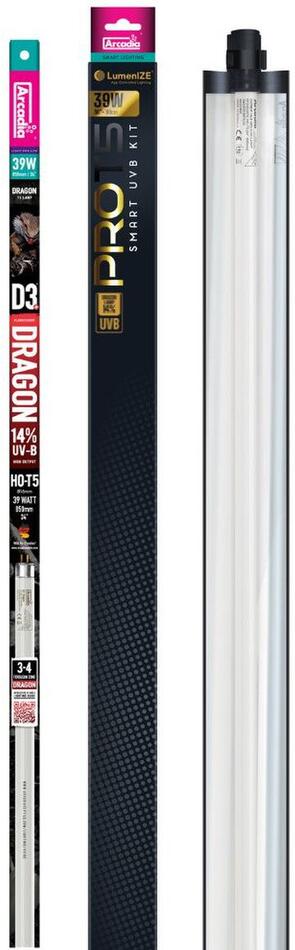 Arcadia LumenIZE PRO T5 UVB Kit 14% UVB 39W, 850 mm/16 mm