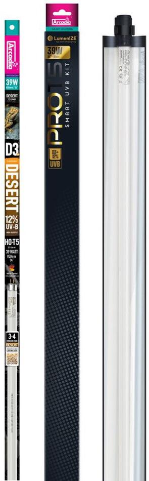 Arcadia LumenIZE PRO T5 UVB Kit 12% UVB 39W, 850 mm/16 mm