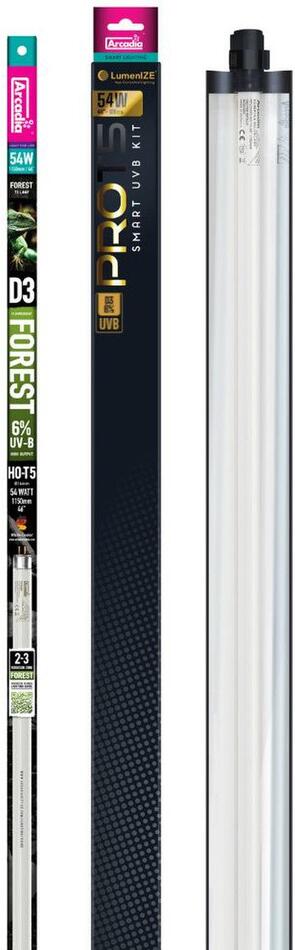 Arcadia LumenIZE PRO T5 UVB Kit 6% UVB 54W, 1150 mm/16 mm