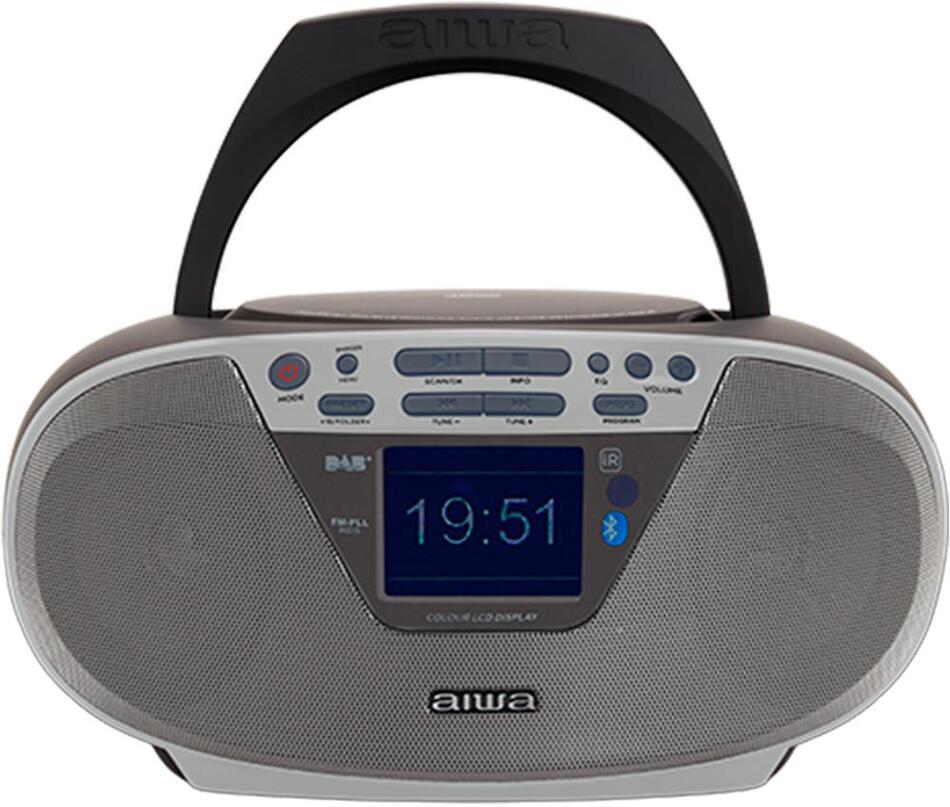 Radiopřijímač s CD AIWA BBTU-500DAB/SL BOOMBOX