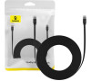 Kabel UTP RJ45/RJ45 Cat6 12m BASEUS Flat