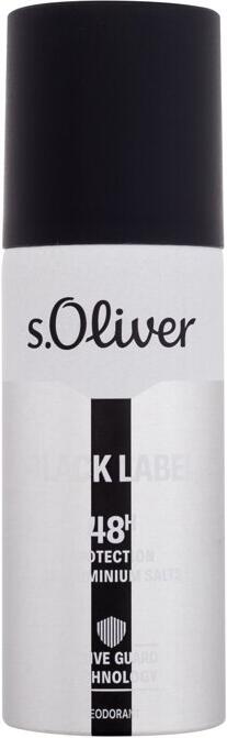 Deodorant s.Oliver Black Label, 150 ml (48H)
