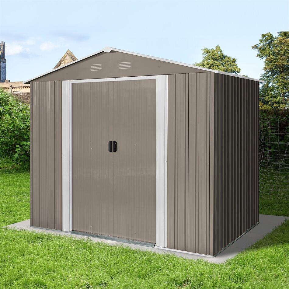 Zahradní domek Riwall PRO RMSA 6x8 Brown 2,4 x 1,7 m