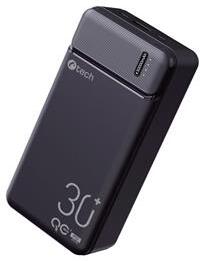Powerbanka C-Tech 30000mAh, Li-Pol, 20W, USB-C/USB-A/micro USB (PBPD-30)