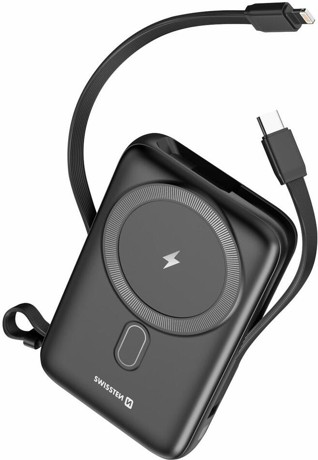 Powerbanka SWISSTEN 10000 mAh PD 20W, černá