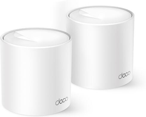 WiFi router TP-Link Deco X10(2-pack) AX1500, WiFi 6, 2x GLAN, 2,4/5GHz