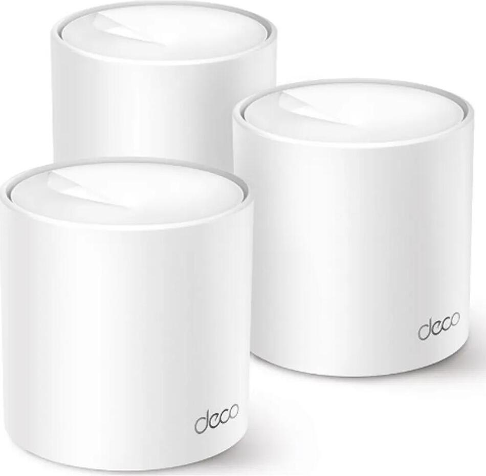 WiFi router TP-Link Deco X10(3-pack) AX1500, WiFi 6, 2x GLAN, 2,4/5GHz