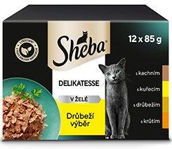 Sheba kapsa Delikatesse drůbeží výběr 12x85g