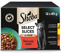 Sheba kapsa Select Slices šťavnatý výběr 12x85g