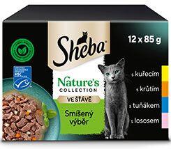 Sheba kapsa Nature's Collection mix výběr 12x85g