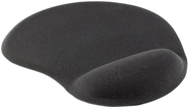 SBOX ergonomická podložka pod myš 23x19, černá (MP-01B)