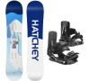 Hatchey Snowboardový set Poco Loco + Tactic Junior, black
