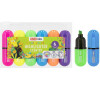 EASY Kids FLASH MINI NEON Sada zvýrazňovačů s vůní, kulaté, 6 barev