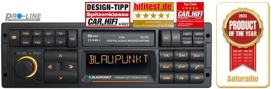 Autorádio BLAUPUNKT Frankfurt RCM 82 DAB