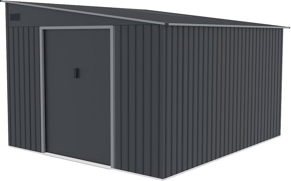 Plechový domek LANITPLAST WANDHAUS 911 ANTRACIT LG4026