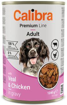 Calibra Dog Premium konz. with Veal&Chicken 1240g