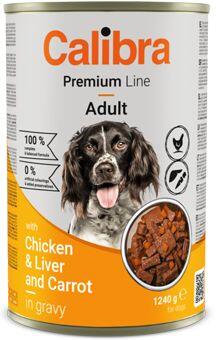 Calibra Dog Premium konz. with Chicken&Liver 1240g