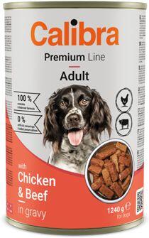 Calibra Dog Premium konz. with Chicken&Beef 1240g