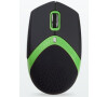 EXACTGAME AMEI AM-M101G/Ergonomická/Optická/1 600 DPI/Drátová USB/Černá-zelená
