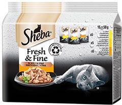 Sheba kapsa Fresh&Fine drůbeží výběr 15x50g