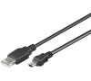 Kabel PremiumCord USB 2.0, A-B mini, 5pinů, 2m