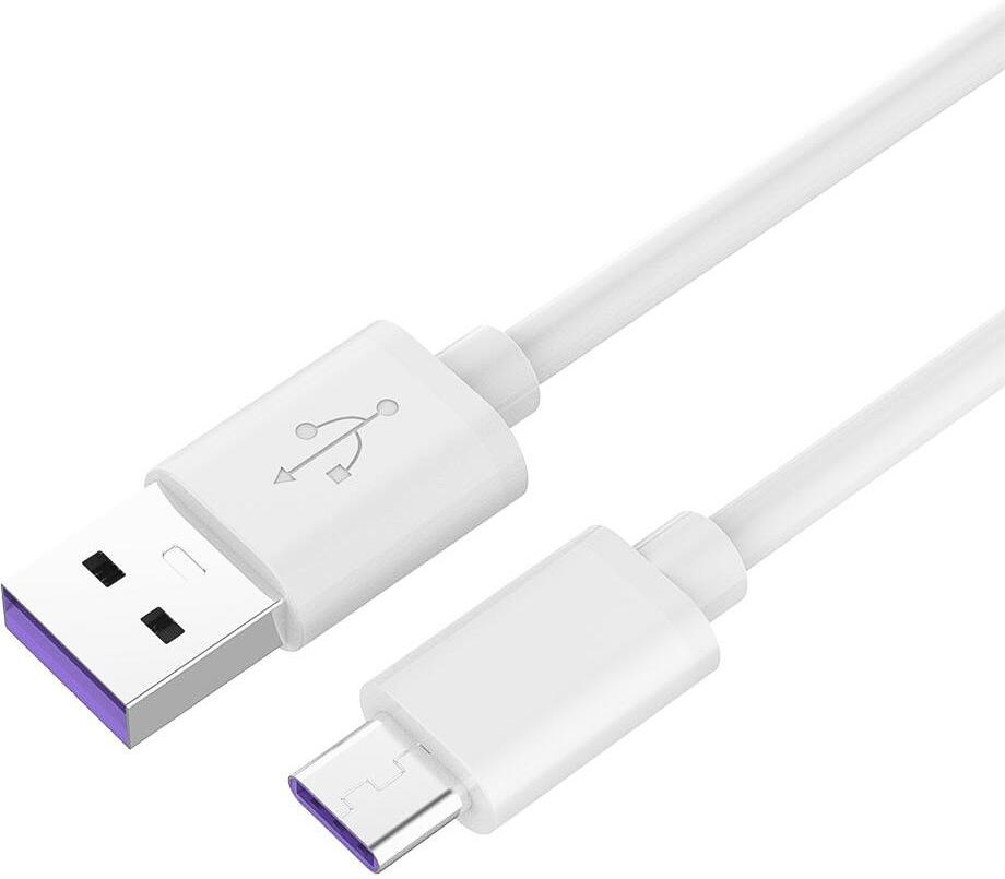 USB kabel OEM PremiumCord USB 3.1 C/M - USB 2.0 A/M 5A, 1m, bílý