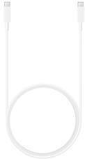 Samsung datový kabel EP-DX310JWE, USB-C/USB-C, 3A, 1,8 m, bílá (bulk) (57983112498)