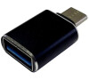 Redukce USB A - USB C, černá TIPA