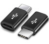 Redukce USB micro - USB C, černá TIPA