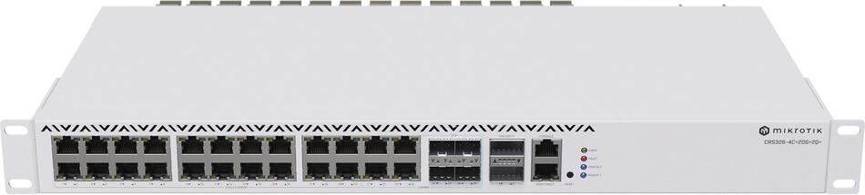 MIKROTIK Cloud Router Switch CRS326-4C+20G+2Q+RM