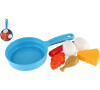 Teddies Sada potravin s pánvičkou plast 7ks v síťce