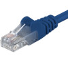 Patch kabel UTP Cat 6, 1m - modrý
