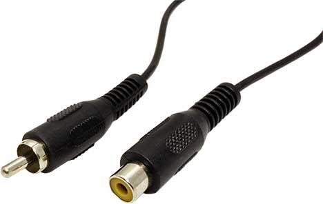 Kabel prodlužovací cinch(M) - cinch(F), 10m