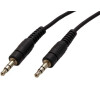 Kabel propojovací audio Jack 3,5(M) - Jack 3,5(M), 1m