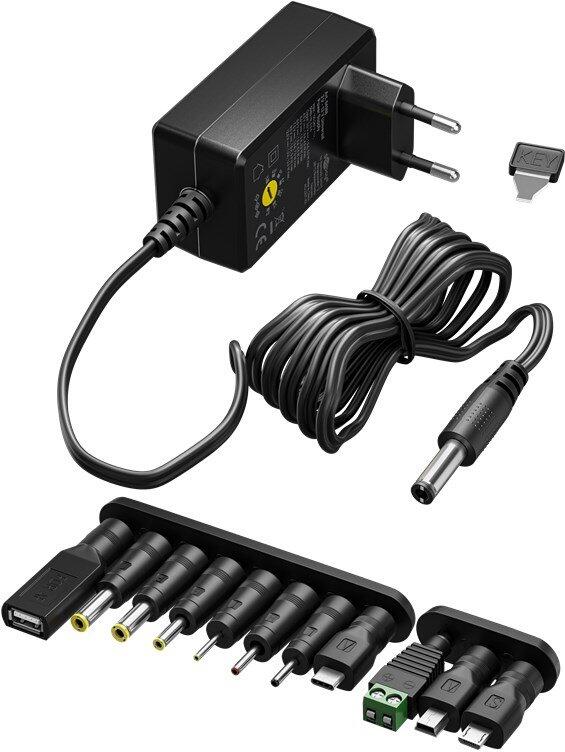 Napájecí adaptér OEM 230V/3-12V stejnosměrný 1500mA