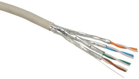 Kabel Solarix FFTP kabel Cat 6A drát 500m LSOH - cívka