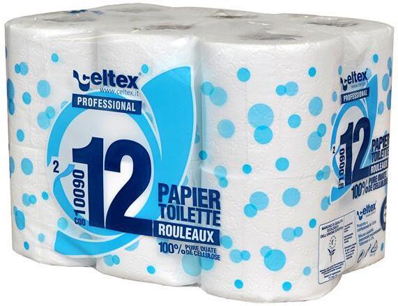 Toaletní papír Celtex Professional 180 2vrstvy bílý - 12 ks