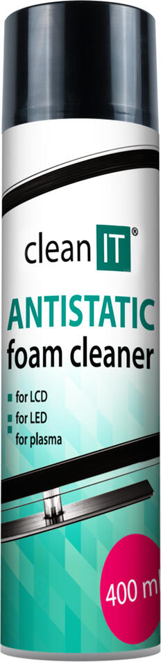 Čisticí prostředek CLEAN IT antistatická čistící pěna na obrazovky 400ml
