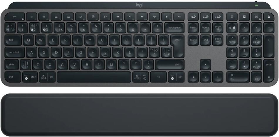 Logitech MX Keys S PLUS - GRAPFITE - UK INT'L - BT (920-011586)