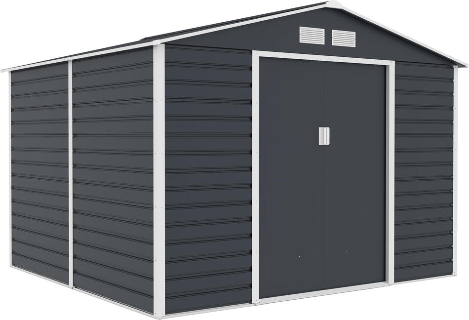 Zahradní domek G21 GAH 706 - 277 x 255 cm, antracitový
