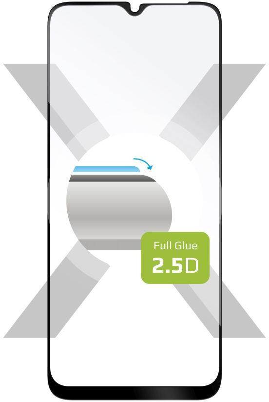 Ochranné tvrzené sklo FIXED Full-Cover pro Xiaomi Redmi A3/A3x/POCO C61, černé