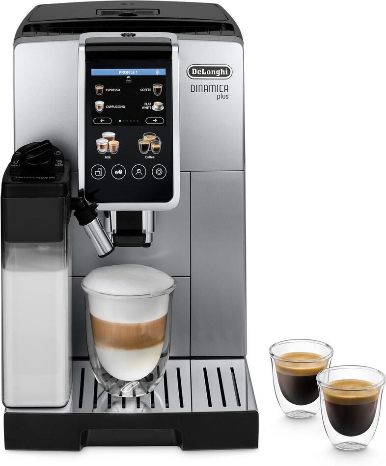 Automatický kávovar DeLonghi Dinamica Plus ECAM 380.85.SB