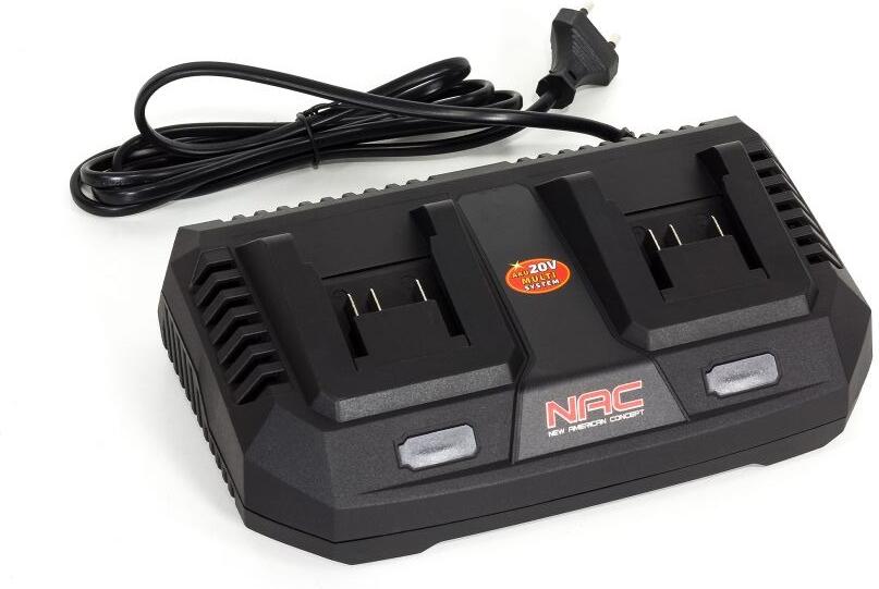 Nabíječka NAC dvojitá BC-LI-2x30-20V