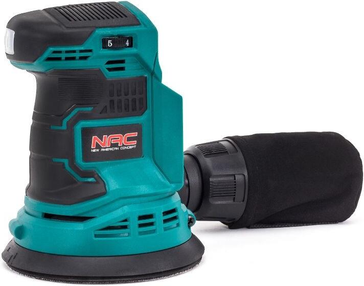 Excentrická bruska NAC AKU OS-125-LI-20V stroj