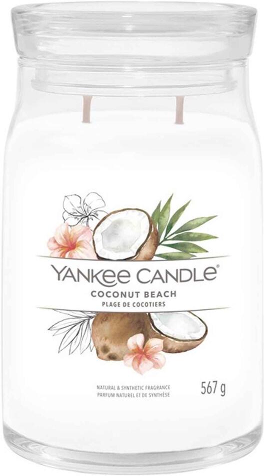 Yankee Candle Coconut Beach signature svíčka velká 567 g