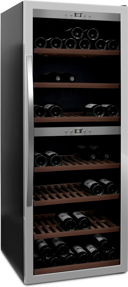 Vinotéka mQuvée WineExpert 126, nerezová