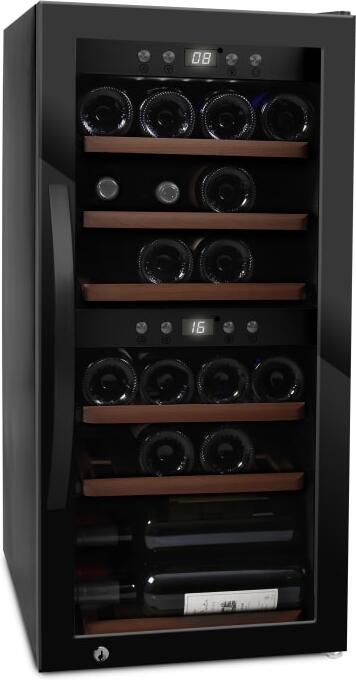 Vinotéka mQuvée WineExpert 24 Fullglass, černá
